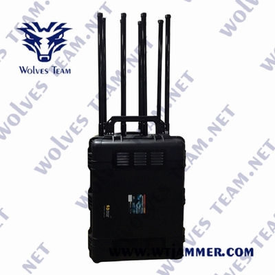 120W υψηλής ισχύος φορητό 8 κανάλια GSM 3G 4G 5G κινητό σήμα jammer