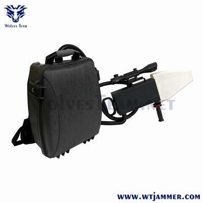 Μέχρι 4000m Jamming Range High Power Drone Jammer για την άμυνα προστασίας VIP Manpack