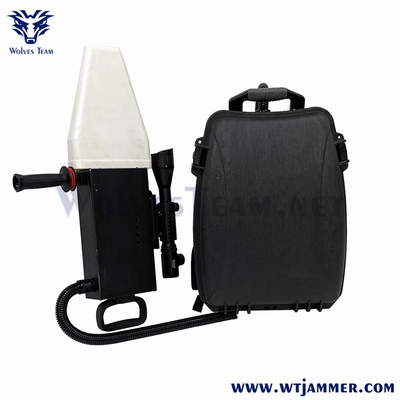 Μέχρι 4000m Jamming Range High Power Drone Jammer για την άμυνα προστασίας VIP Manpack