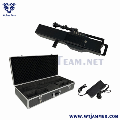 1200 μέτρα GPS WiFi5.8g Drone σήμα jammer χειροκίνητο VIP προστασία Ασφάλεια