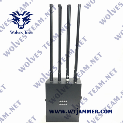 8 ζώνες Ρουκάκι WiFi5.8g GPSL1 GSM 433MHz Τύπος όπλου Drone Jammer