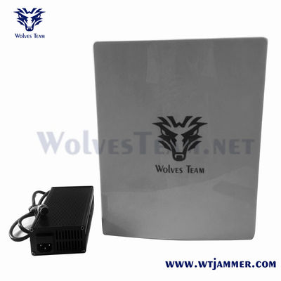 Αγορά 4 μπάντες χειροκίνητη προστασία VIP Ασφάλεια 1200m GPS WiFi Drone σήμα jammer online manufacture