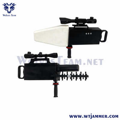 Φόρητο φορητό σήμα drone συχνότητα RF 433MHz WiFi 5.8g Gpsl1 σήμα jammer