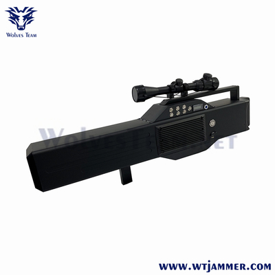 Φόρητο φορητό σήμα drone συχνότητα RF 433MHz WiFi 5.8g Gpsl1 σήμα jammer