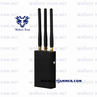 Φορητό χειροκίνητο RF 315/433/915MHz Σημείο Τζάμερ Αμαξοκίνητο τηλεχειριστήριο Τζάμερ 100 μέτρα