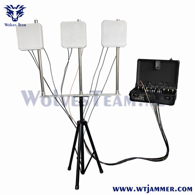 40W 8 Band Φορητή τσάντα WIFI2.4G WIFI5.8G 2G 3G 4G Cell Pone Jammer -WT808TA5-8