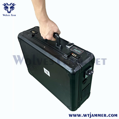 40W 8 Band Φορητή τσάντα WIFI2.4G WIFI5.8G 2G 3G 4G Cell Pone Jammer -WT808TA5-8