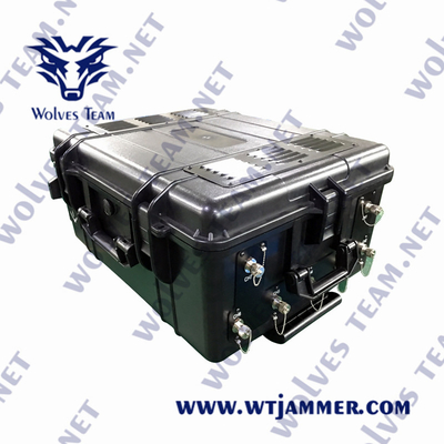 100 W portable 4 bands Drone signal jammer IP65 αδιάβροχο GPSL1 WIFI2.4G WIFI5.8G σήμα jammer