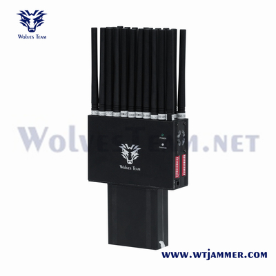Χονδρικό 22 Bands 2G 3G 4G 5G Τζάμερ Χεριζόμενο GPS Lojack WiFi GPS RF 315/433/868MHz Τζάμερ