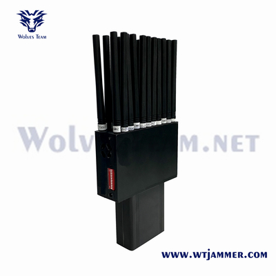 Χονδρικό 22 Bands 2G 3G 4G 5G Τζάμερ Χεριζόμενο GPS Lojack WiFi GPS RF 315/433/868MHz Τζάμερ