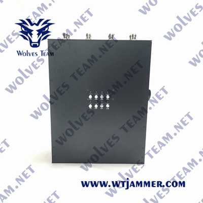8 κανάλια 1000 Meter Backpack IMSI Catcher System Λευκός μαύρος κατάλογος Jammer