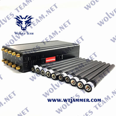 Αγορά Φορητός 16 Αντένα RF σήμα Τζάμερ κινητό τηλέφωνο κινητό 2G 3G 4G 5G WIFI GPS Blocker 20 μέτρα online manufacture