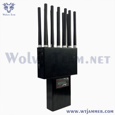 Αγορά Portable 16 antenna Cell phone GSM 3G 4G 5G jammer Wifi Bluetooth GPSL1-L5 Jammer 20 meters online manufacture