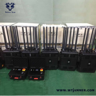 Αγορά Στρατιωτικός αντιδρόμος παρεμβολής με σήμα παρεμβολής WIFI Τύπος λειτουργίας Περιοχή θερμοκρασίας -20 έως +60 βαθμούς Κελσίου Και συσκευή παρεμβολής drone online manufacture