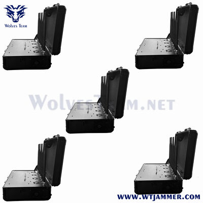 Αγορά 2G 4G 5G Φορητό παρεμβολικό σήματος 2 ώρες Χρόνος λειτουργίας μπαταρίας Παρέχοντας μπλοκάρισμα σήματος online manufacture