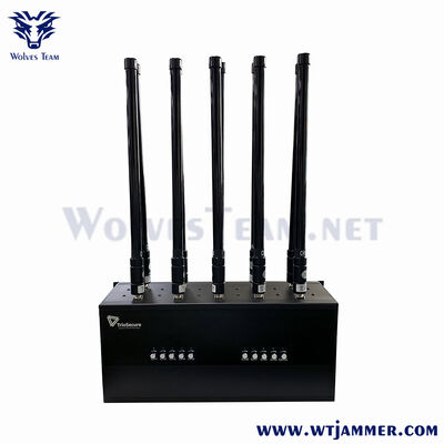 Αγορά 10 Band Desktop Signal Jammer Μπλοκαρισμοί GPS L1 L2 WiFi 2G-5G διαδικτυακή κατασκευή