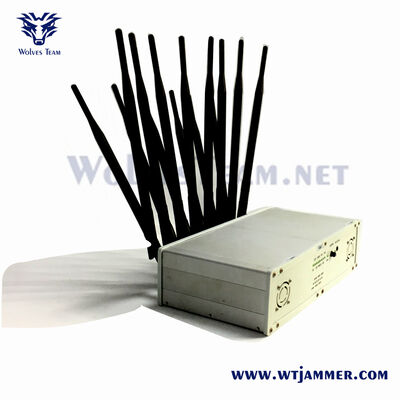 Αγορά 55W Desktop Signal Jammer με κάλυψη 10 ζώνων και Omnidirectional Shielding για ασφαλές περιβάλλον διαδικτυακή κατασκευή