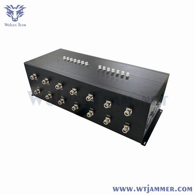 Αγορά 100W 14 Band Desktop Signal Jammer Μπλοκ 5G WiFi GPS 4G 3G 2G διαδικτυακή κατασκευή