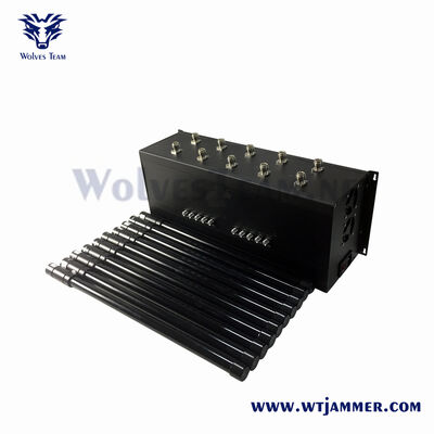 Αγορά Μαύρο στυλ 10 καναλιών Rack Mount Industrial Grade Signal Jammer Full Band Anti-Eavesdropping Shield συσκευή διαδικτυακή κατασκευή