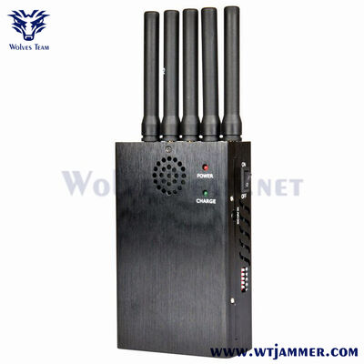 Αγορά Πέντε κανάλια φορητό GPS/2G/3G/4G/WiFi σήμα jammer διαδικτυακή κατασκευή