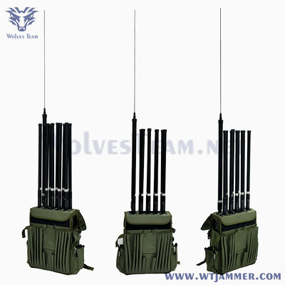 Αγορά 10 κανάλια High Power Backpack Design RF Jammer σήματος για GPS & WIFI & Anti-Drone διαδικτυακή κατασκευή
