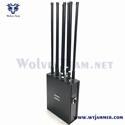 Αγορά 8 κανάλια High Power RF Backpack Signal Jammer για GPS & WIFI & Αντι-Drone & Αντι-IED προστασία διαδικτυακή κατασκευή