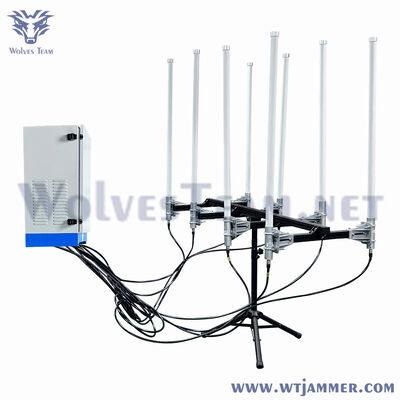 Αγορά Full Frequency 12 Channels 1200W All Weather Waterproof Blocker with Omni Directional Antenna διαδικτυακή κατασκευή
