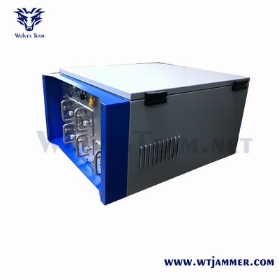 Αγορά Μεγάλης εμβέλειας 12 ζωνών 1200W αδιάβροχο εξωτερικό WiFi Jammer Ρυθμιζόμενη κατευθυντική κεραία GSM CDMA 4G 5G διαδικτυακή κατασκευή
