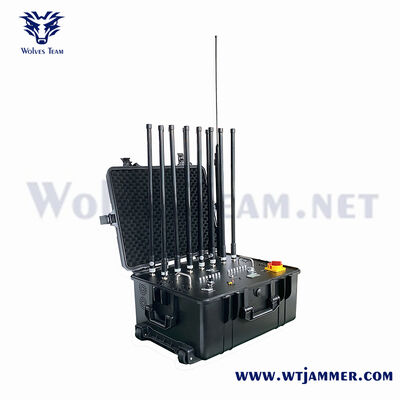 Αγορά 6 κανάλια 600W High Power Trolley Signal Jammer Block 2G/3G/4G/5G/WiFi/GPS διαδικτυακή κατασκευή