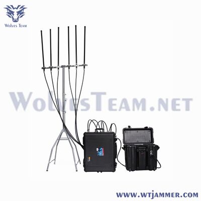 Αγορά Jammer σήματος υψηλής ισχύος 6 καναλιών 300W - Block 2G/3G/4G/WiFi/GPS διαδικτυακή κατασκευή