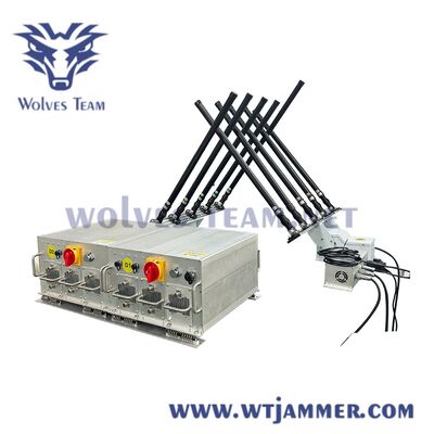 Αγορά 800W 8 ζώνες σταθερή εγκατάσταση σήμα jammer, προσαρμόσιμες ζώνες συχνότητας διαδικτυακή κατασκευή