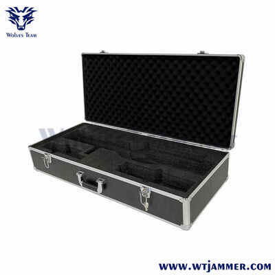 Αγορά 20W 3 Bands Handheld Anti-Drone Jammer - Φορητός αποκλειστής σήματος UAV για ασφάλεια διαδικτυακή κατασκευή