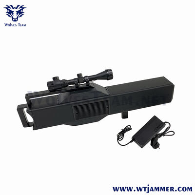 Αγορά 30W 3 Bands Handheld Anti-Drone Jammer - Φορητός αποκλειστής σήματος UAV για ασφάλεια διαδικτυακή κατασκευή
