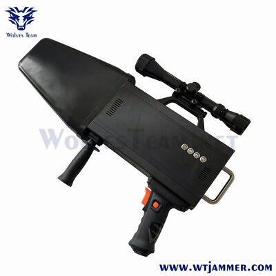 Αγορά 8 ζώνες 40W χειροκίνητος αντι-UAV jammer, κάλυψη 900m (φορητός κατευθυντικός τύπος) διαδικτυακή κατασκευή