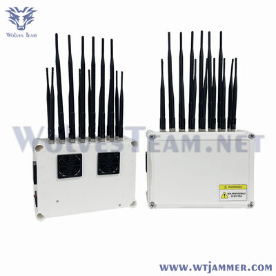 Αγορά 10 κανάλια 50W Δισκογραφικό σήμα Jammer Block 2G 3G 4G WiFi GPS διαδικτυακή κατασκευή