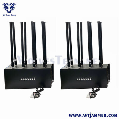 Αγορά 8 κανάλια High Power Desktop Signal Jammer Block 2G/3G/4G/5G/WiFi/GPS διαδικτυακή κατασκευή
