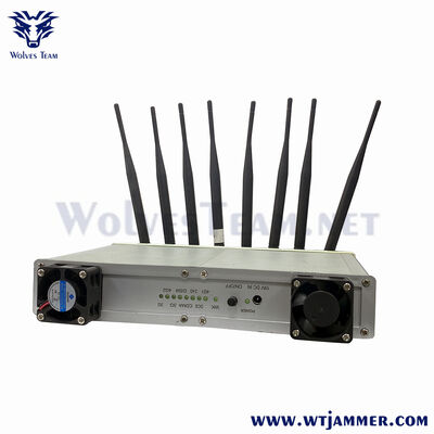 Αγορά 8 ζώνες 40W High Power Signal Blocker, κάλυψη 20-40m Anti-Tracking & προστασία της ιδιωτικής ζωής διαδικτυακή κατασκευή