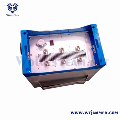 Αγορά Υψηλής ισχύος Αδιάβροχος 180W 2.4G 5.8G Drone Wifi Jammer με 6 ζώνες διαδικτυακή κατασκευή