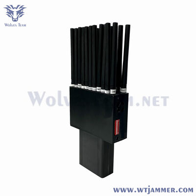 Αγορά Υψηλής ισχύος χειροκίνητος 22-Band 3G / 4G / 5G GPS WiFi καλύπτει 315/433/868MHz πολυσυχνοτήτων αποκλειστήρα σήματος για επαγγελματική χρήση πεδίου στη Μέση Ανατολή διαδικτυακή κατασκευή