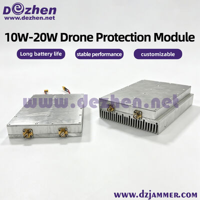 Αγορά 10W/15W/20W Broadband Anti Drone Module 1000MHz έως 6000MHz Defense Module Low Altitude διαδικτυακή κατασκευή