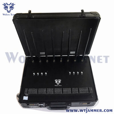 Αγορά Φορητή συσκευή WiFi GPS Jammer 8 ζωνών για την επιβολή του νόμου διαδικτυακή κατασκευή
