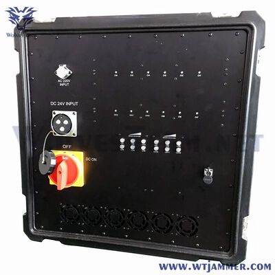 Αγορά 800 μέτρα κινητό τηλέφωνο IED Bomb Jammer 3G 4G 5G 20-6000Mhz Jammer διαδικτυακή κατασκευή