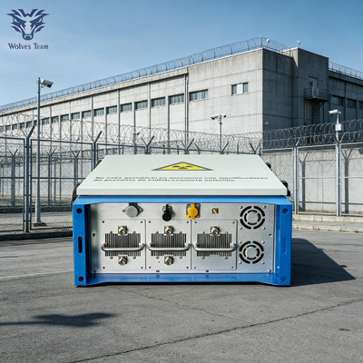Αγορά Ισχυρό αδιάβροχο 500W 5 Ζωνών Τζαμάρισμα Σήματος Drone WiFi 2.4G 5.8G για Μεγάλη Φυλακή Αντι-Drone και Ασπίδα GPS διαδικτυακή κατασκευή