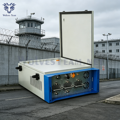 Αγορά Αδιάβροχο υψηλής ισχύος 3G 4G 5G WiFi GPS Drone Jammer 500-2000M Μακροδιάστημα Αντι-UAV Blocker για μεγάλες φυλακές και σωφρονιστικές εγκαταστάσεις της Αφρικής διαδικτυακή κατασκευή