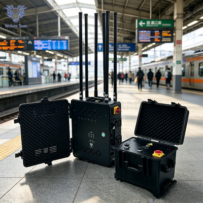 Αγορά 600W High Power Trolley Case Combined Jammer Long-Range Coverage Custom Channels for High Foot Traffic Temporary Venues (Συνδυασμένος παρεμποδιστής μεγάλης εμβέλειας) διαδικτυακή κατασκευή