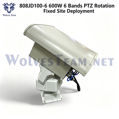 Αγορά Σύστημα PTZ 600W 6-Band Directional Anti-Drone PTZ για παρεμπόδιση drone με μεγάλη απόσταση διαδικτυακή κατασκευή