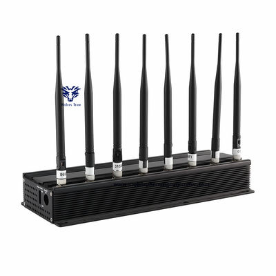Πολυ Jammer τηλεφωνικών σημάτων κυττάρων GSM WiFi 3G 4G 5g τηλεχειρισμού κεραιών ζωνών πανκατευθυντικό δωμάτιο του /Exam συνεδρίασης