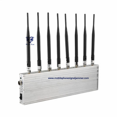 Πολυ Jammer τηλεφωνικών σημάτων κυττάρων GSM WiFi 3G 4G 5g τηλεχειρισμού κεραιών ζωνών πανκατευθυντικό δωμάτιο του /Exam συνεδρίασης