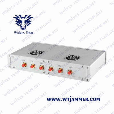 Το ΠΣΤ WiFi Lojack 8 GSM 3G 4G ενώνει 18W 40m κινητό τηλεφωνικό Jammer
