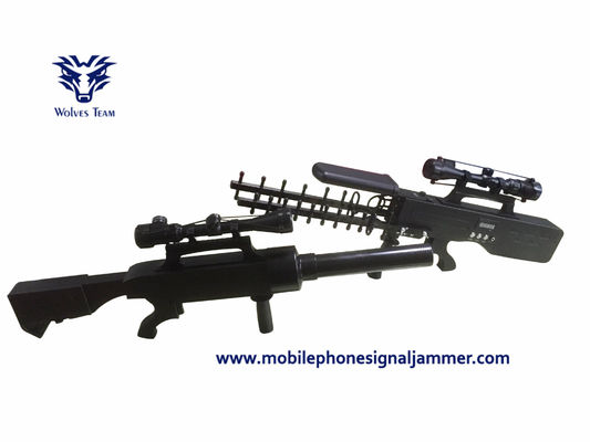 Αγορά Ασφάλειας αμυντικών κηφήνων φράσσοντας συσκευών πυροβόλων όπλων μορφής IR λέιζερ Jammer κηφήνων αντι-Uav τηλεσκοπίων IP55 αδιάβροχο 2000 μέτρα online manufacture